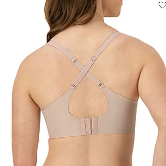 NWOT Maidenform Dreamwire Back Smoothing T-Shirt Bra 38D Nude Full Coverage - Picture 9 of 12